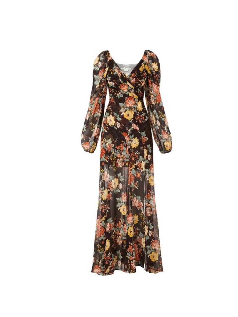 NEW Veronica Beard Avani Maxi Dress Silk Cottagecore Garden Whimsical Womens 6
